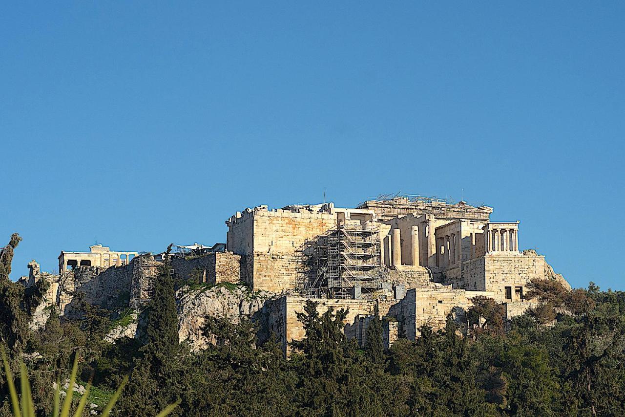 Acropolis, Athens Ancient Hill Flat A Lägenhet Exteriör bild