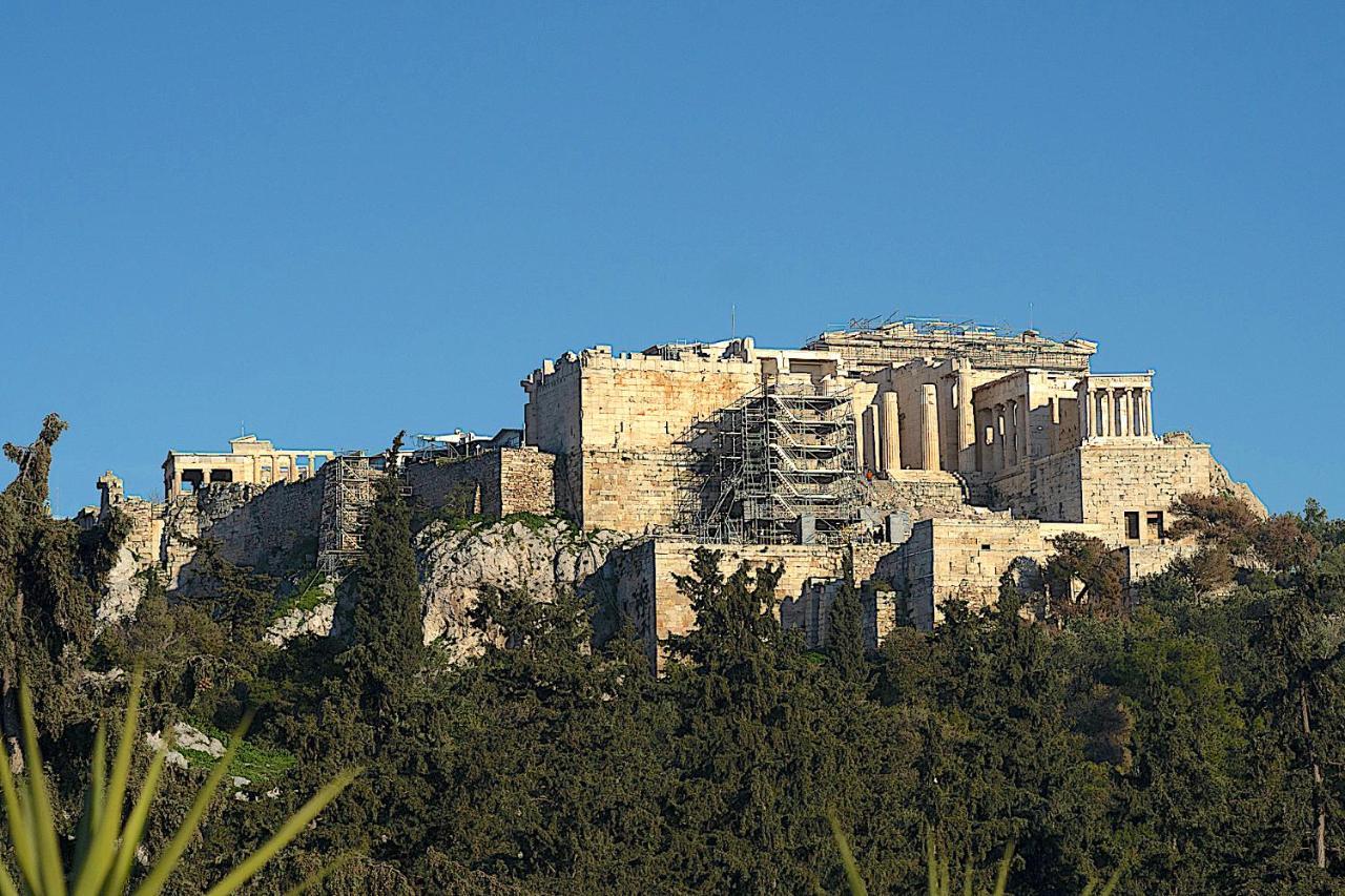 Acropolis, Athens Ancient Hill Flat A Lägenhet Exteriör bild